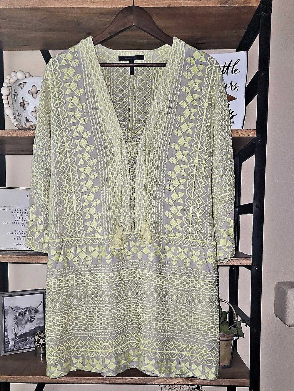 BCBGMAXAZRIA "Milana" Tunic Dress